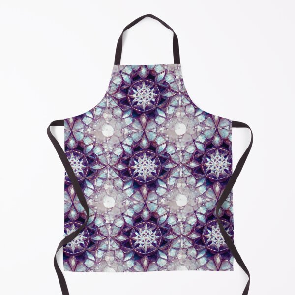 Item preview, Purple Crystalline Mandala pattern designed and sold by StoneyPhenix.