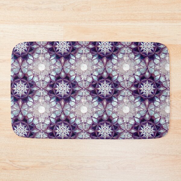 Item preview, Purple Crystalline Mandala pattern designed and sold by StoneyPhenix.