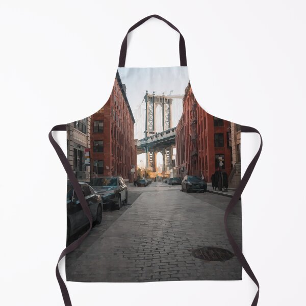Item preview, Manhattan Bridge from New York Street - Watercolour Style designed and sold by WWWC2288.