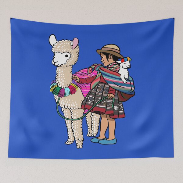 Item preview, bolivian llama designed and sold by albertocubatas.