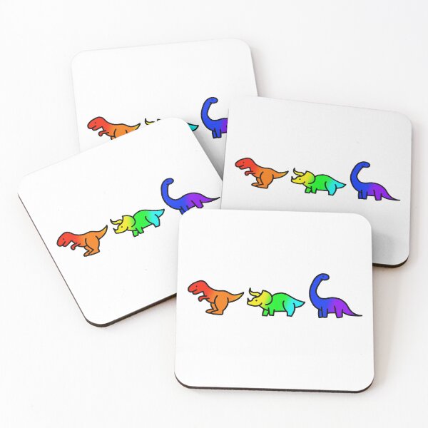 Item preview, Gay pride dinos designed and sold by Violets-Designs.