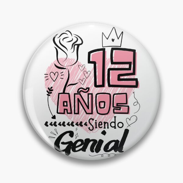 Item preview, 12 Años Siendo Genial, regalo de cumpleaños para niña designed and sold by amchtakkosa1.