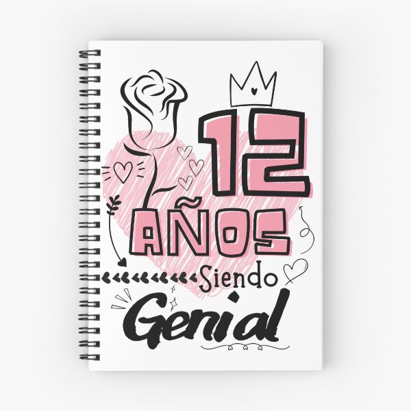 Aperçu de l'œuvre 12 Años Siendo Genial, regalo de cumpleaños para niña créée et vendue par amchtakkosa1.