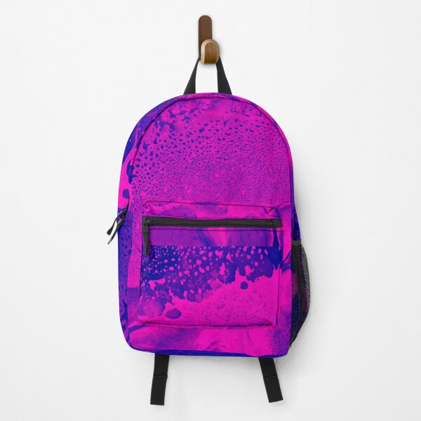 Item preview, Fushia Trippy Liquid Art Acrylic Liquid Drip Art | Stoked Up Art designed and sold by StokedUpArt.