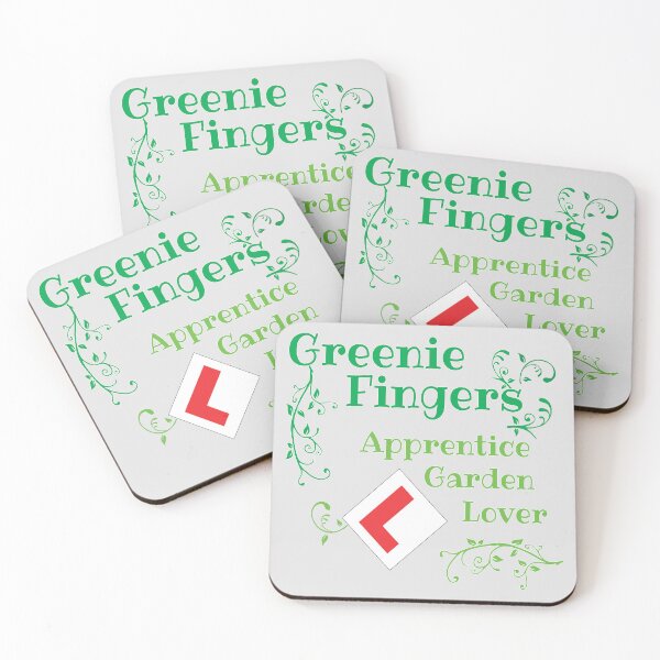 Item preview, Apprentice Green Fingered Garden Lover slogan designed and sold by Harlake.