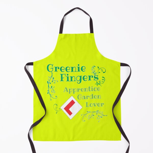 Item preview, Apprentice Green Fingered Garden Lover slogan designed and sold by Harlake.