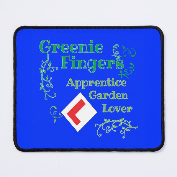 Item preview, Apprentice Green Fingered Garden Lover slogan designed and sold by Harlake.