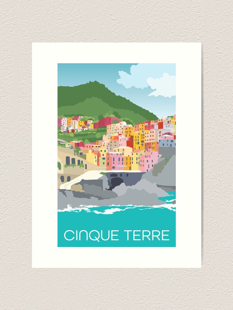 Thumbnail 2 of 3, Art Print, Cinque Terre Italy designed and sold by staceycreek.