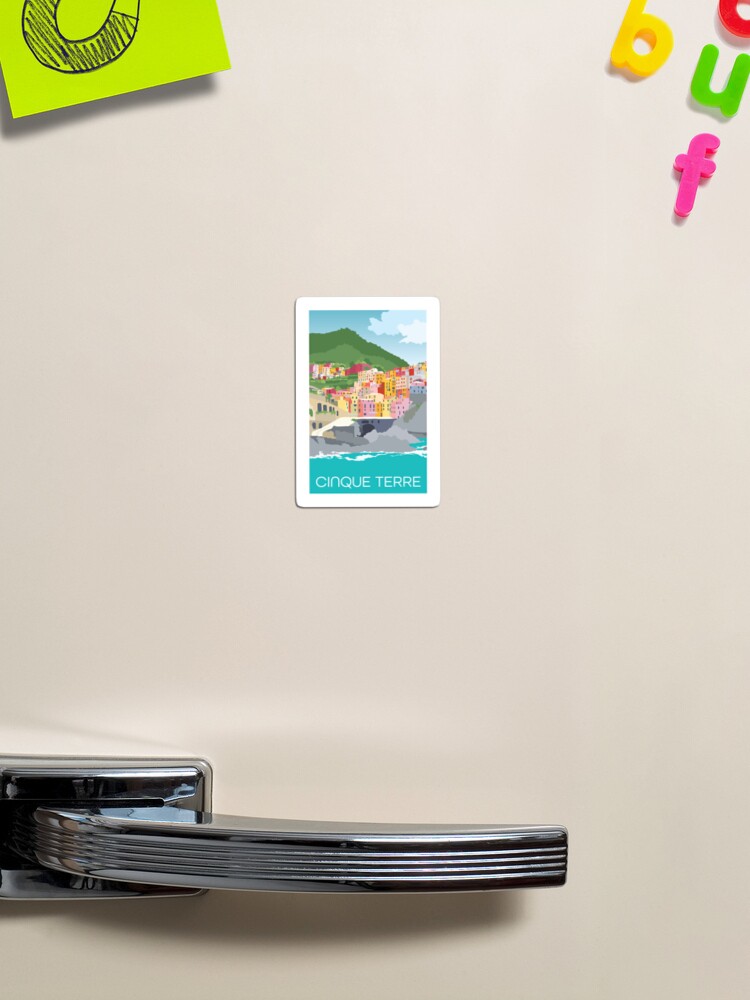 Thumbnail 1 of 3, Magnet, Cinque Terre Italy designed and sold by staceycreek.