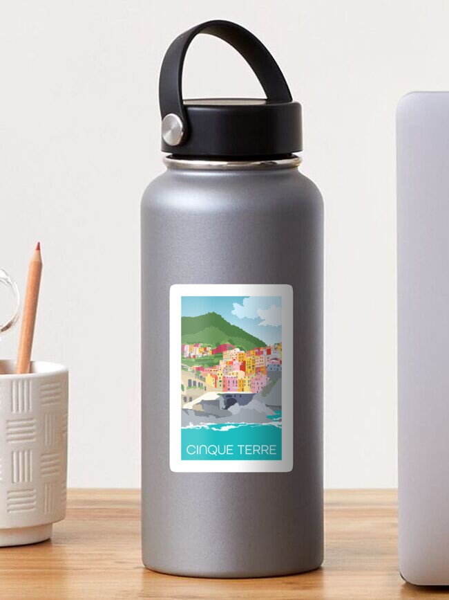 Thumbnail 1 of 3, Sticker, Cinque Terre Italy designed and sold by staceycreek.