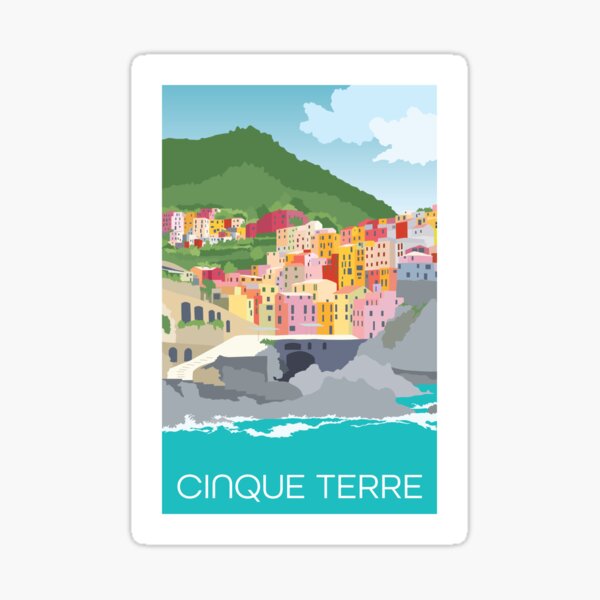 Cinque Terre Italy Sticker