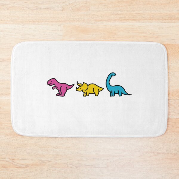Item preview, Pansexual pride dinos. designed and sold by Violets-Designs.