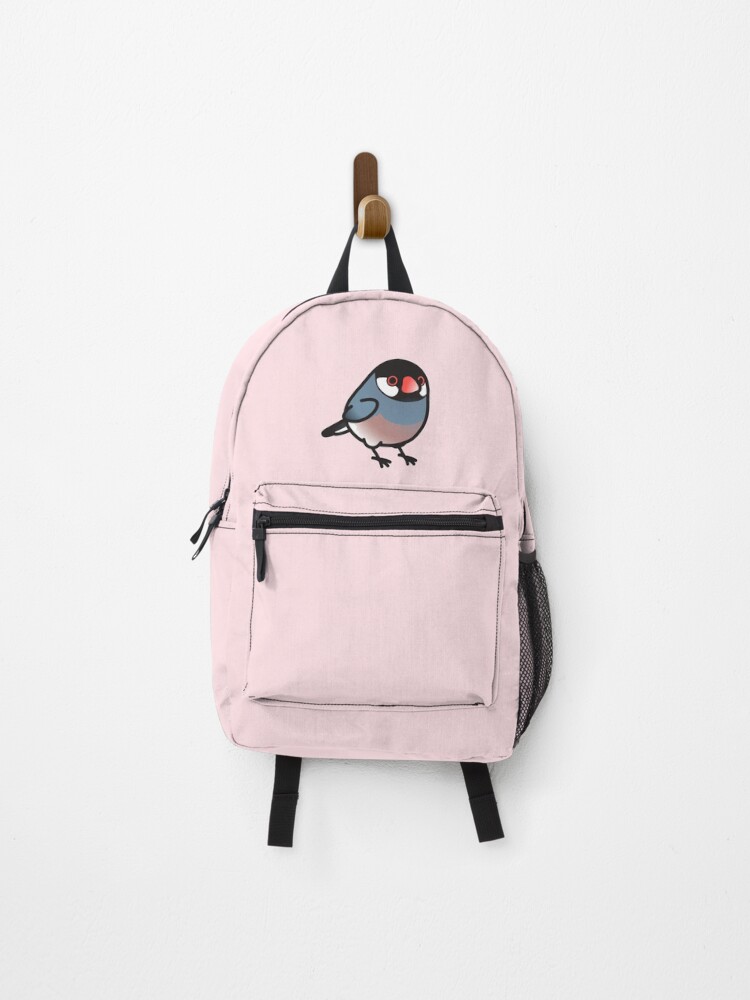 Thumbnail 1 of 3, Backpack, Chubby Java Finch designed and sold by birdhism.