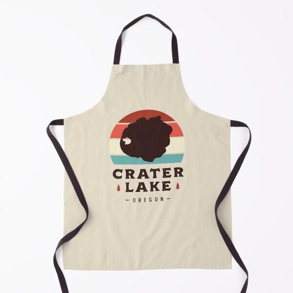 Item preview, Crater Lake Oregon National Park Hiking Retro designed and sold by Uppercase Tees.