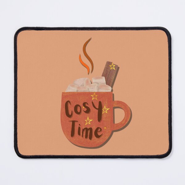 Item preview, Cosy Time.. On a Winters day, a delicious mug of hot chocolate and marshmallows designed and sold by Wonder & Whimsy.