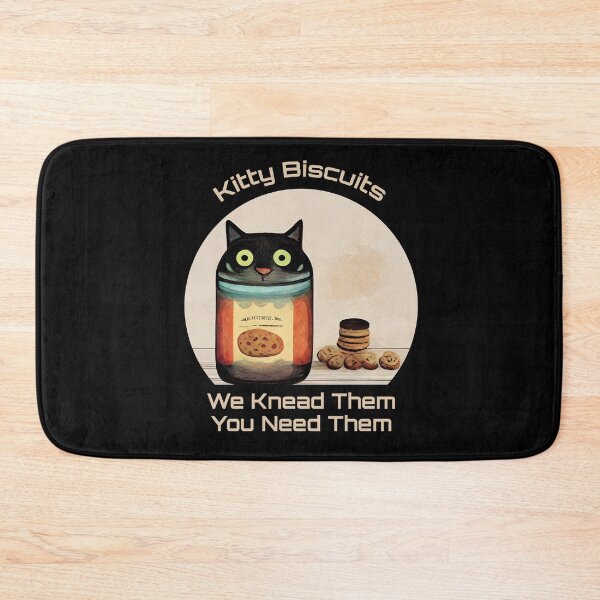 Item preview, Funny Black Cute Cat Making Biscuits With Love in a Cookie Jar You Need Them designed and sold by MattsMultiverse.