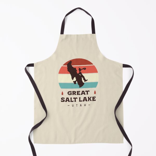 Item preview, Great Salt Lake Utah National Park Hiking Retro designed and sold by Uppercase Tees.