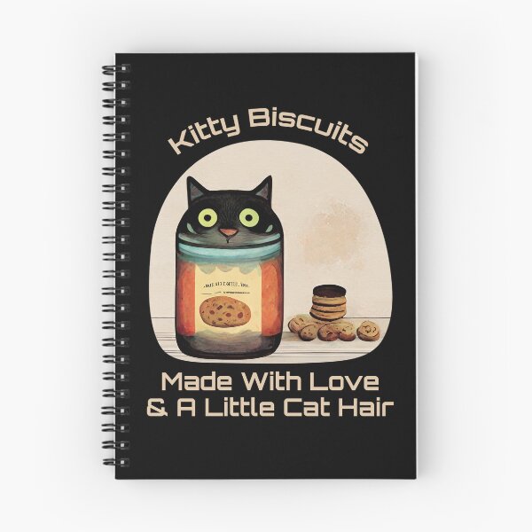 Item preview, Funny Black Cute Cat Making Biscuits With Love and Cat Hair in a Cookie Jar designed and sold by MattsMultiverse.
