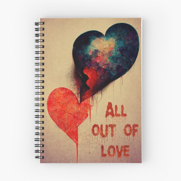 Item preview, All out of love, broken hearted designed and sold by DesignsBySaxton.