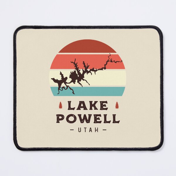 Item preview, Lake Powell Utah National Park Hiking Retro designed and sold by Uppercase Tees.