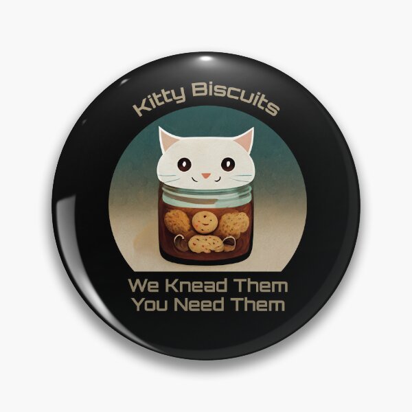 Item preview, Funny White Cute Cat Making Biscuits With Love in a Cookie Jar You Need Them designed and sold by MattsMultiverse.