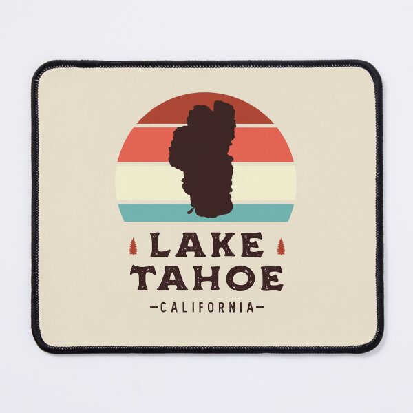 Item preview, Lake Tahoe California National Park Hiking Retro designed and sold by Uppercase Tees.