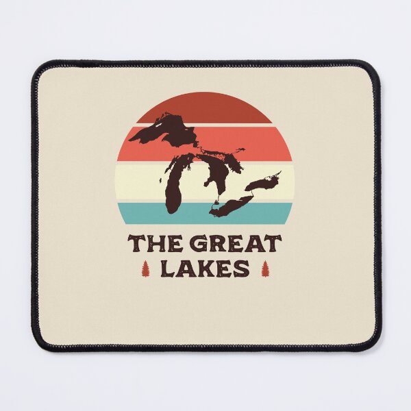 Item preview, Great Lakes National Park Hiking Retro designed and sold by Uppercase Tees.