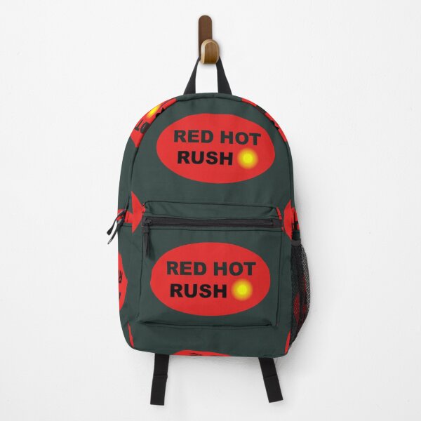 Item preview, RED HOT RUSH industrial style sign designed and sold by lobodelnoir.