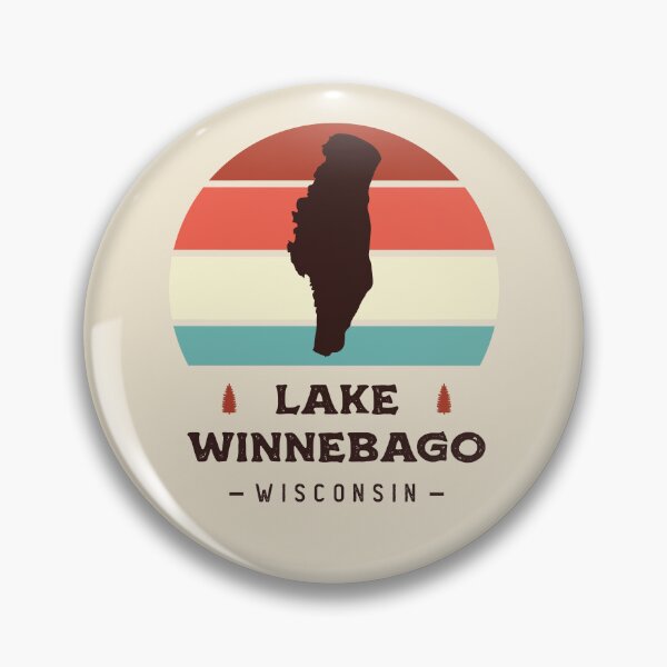 Item preview, Lake Winnebago Wisconsin National Park Hiking Retro designed and sold by Uppercase Tees.