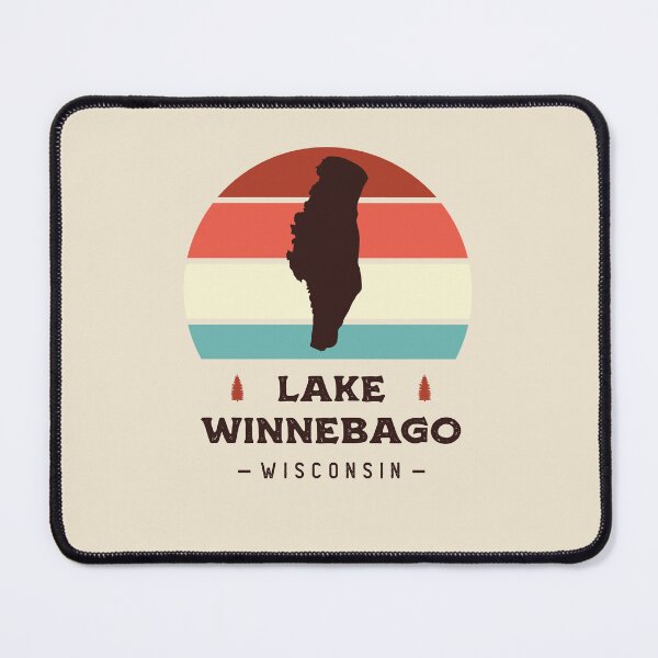 Item preview, Lake Winnebago Wisconsin National Park Hiking Retro designed and sold by Uppercase Tees.
