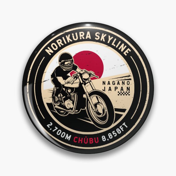 Item preview, Norikura Skyline | Japan | Motorcycle designed and sold by KrisSidDesigns.