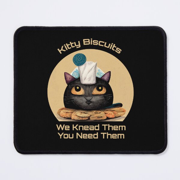 Item preview, Funny Black Cute Cat Making Biscuits With Love with Milk on Head You Need Them designed and sold by MattsMultiverse.