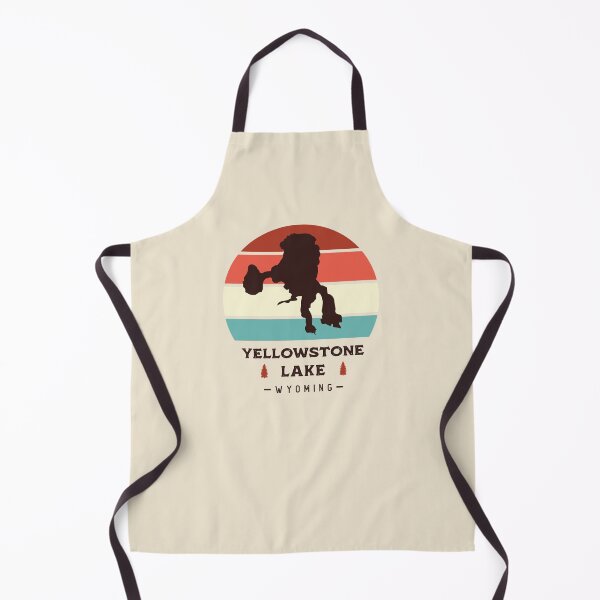 Item preview, Yellowstone Lake Wyoming National Park Hiking Retro designed and sold by Uppercase Tees.