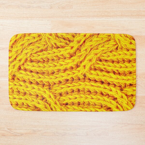 Item preview, PATTERN DESIGN STUDY #97 – Bright Gold Knitted Yarn designed and sold by DEL-Productions.