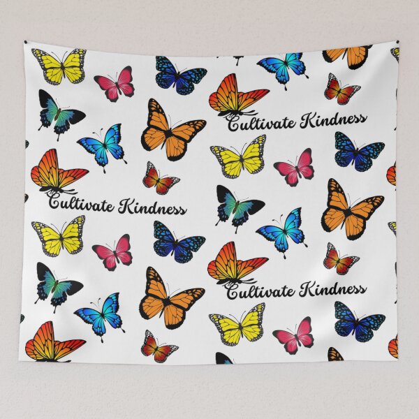 Item preview, Cultivate Kindness, Light Blue Butterfly designed and sold by ImaginedCo.
