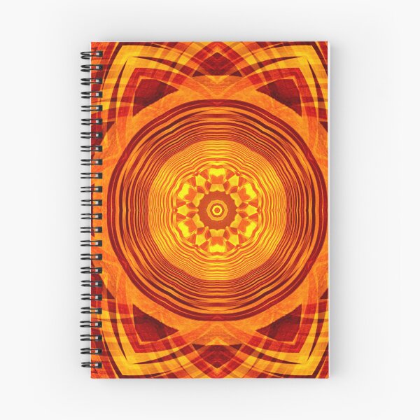Item preview, PATTERN DESIGN STUDY #12 - Yellow, Rust and Orange Geometric Circles designed and sold by DEL-Productions.