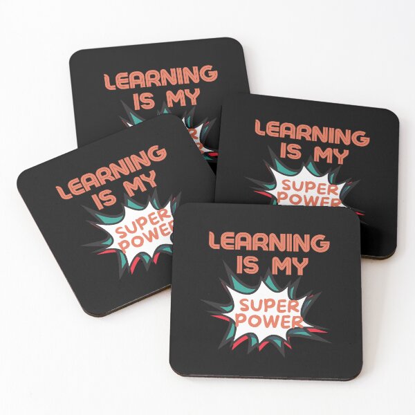 Item preview, Learning is my Super Power designed and sold by Saimia.