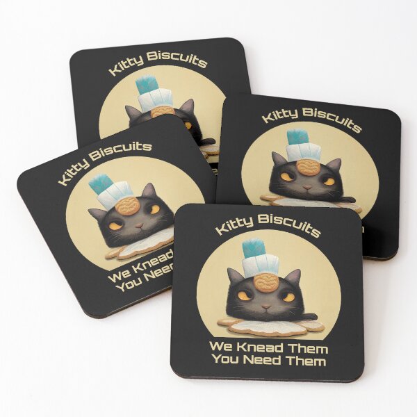 Item preview, Funny Black Cute Cat Making Biscuits With Love and a Cookie on Head You Need Them designed and sold by MattsMultiverse.