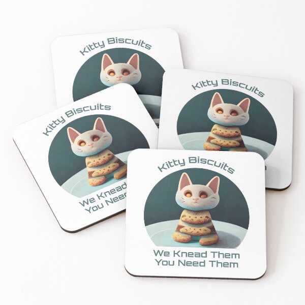 Item preview, Cute White Funny Cookie Cat Making Biscuits With Love and Cookie Tower You Need Them designed and sold by MattsMultiverse.