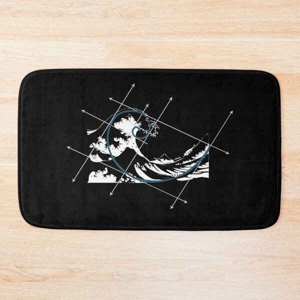 Item preview, Ocean Wave Meets Fibonacci Golden Ratio designed and sold by Betsytiptoe.