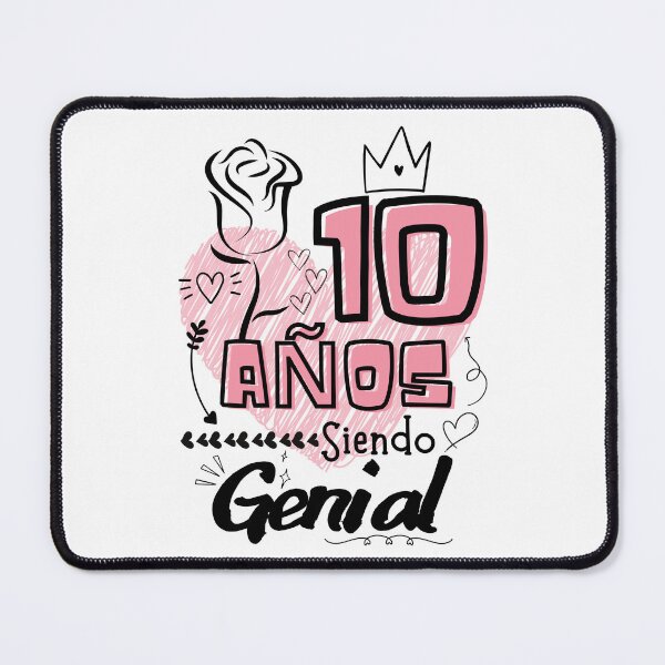 Item preview, 10 Años Siendo Genial, regalo de cumpleaños para niña designed and sold by amchtakkosa1.
