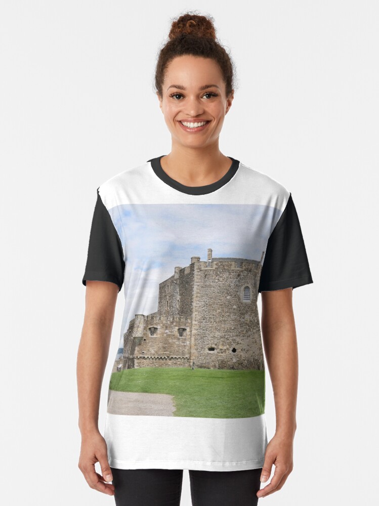 Alternate view of Blackness Castle ,( Fort George in Outlander ) Scotland Graphic T-Shirt