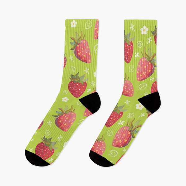 Item preview, GROOVY STRAWBERRY AND LINEWORK designed and sold by Ruby Mendiola.