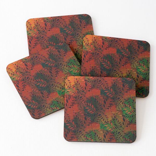 Item preview, Abstract Leaf Arrangement (African Colors) designed and sold by RoxanneG.
