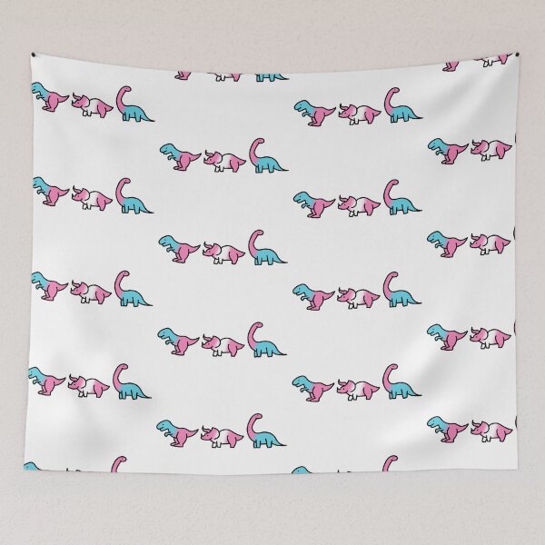 Item preview, Trans pride dinos designed and sold by Violets-Designs.