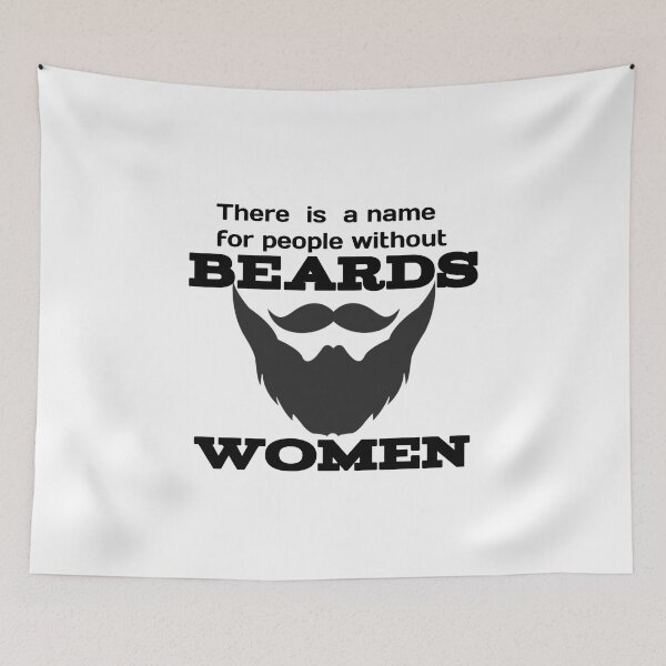 Item preview, There is a name for people without beards women designed and sold by Itaxi.