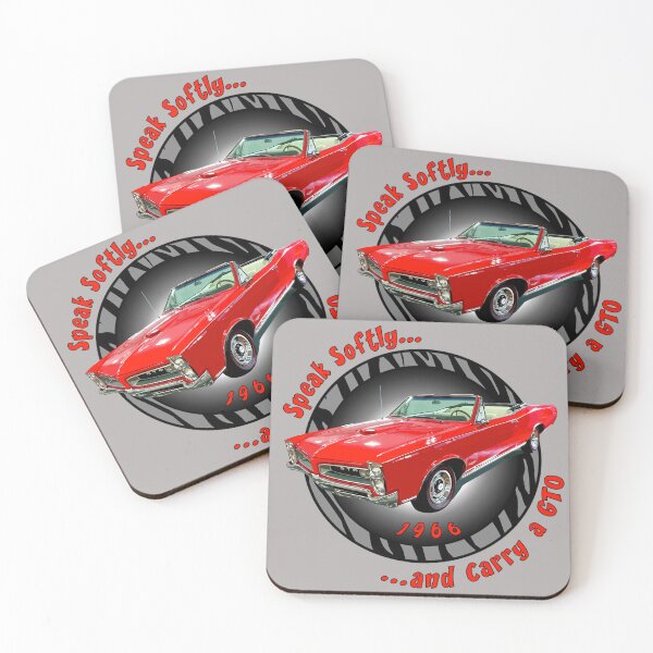 Item preview, 1966 Pontiac GTO Montero Red designed and sold by AutoArtAddict.