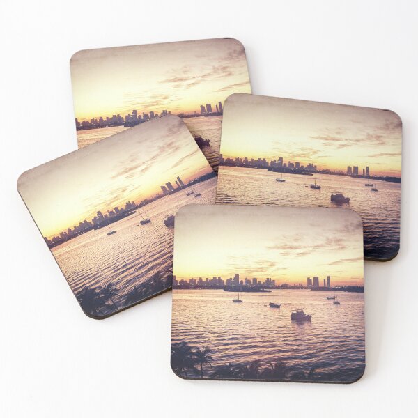 Item preview, Vintage Miami Skyline designed and sold by Phil Perkins.