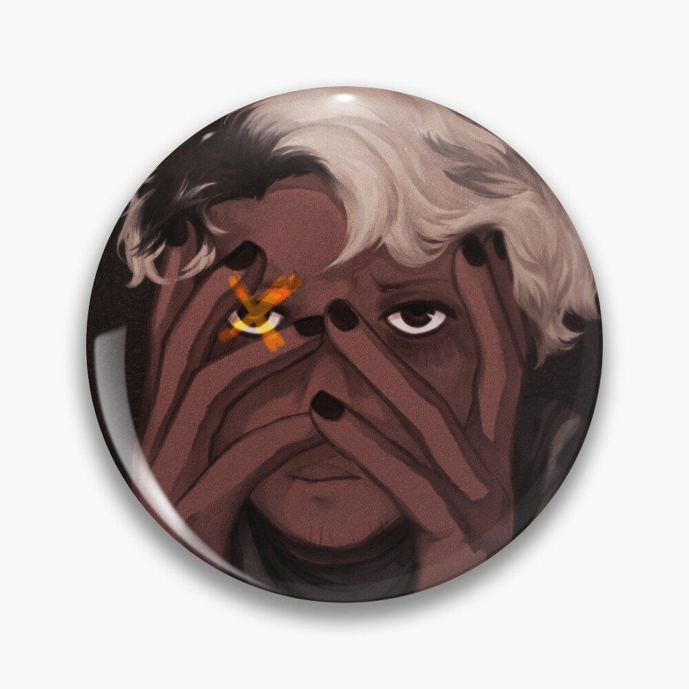 Jonah the Mandela Catalogue button :) Pin for Sale by Mushroom C0