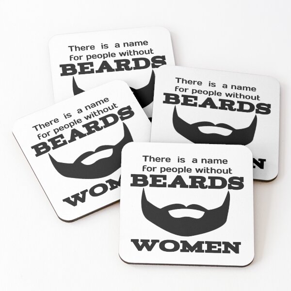 Item preview, There is a name for people without beards women designed and sold by Itaxi.